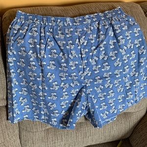 Covington domino pattern elastic waist boxer briefs in good condition